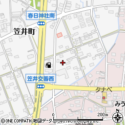 静岡県浜松市中央区笠井町1475周辺の地図