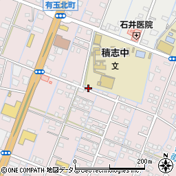 静岡県浜松市中央区有玉北町1201周辺の地図