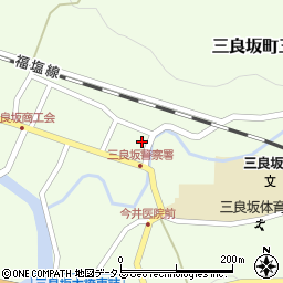 広島県三次市三良坂町三良坂742周辺の地図