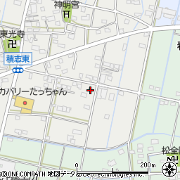 静岡県浜松市中央区積志町1255周辺の地図