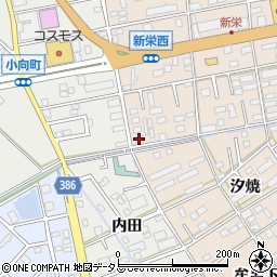 フラワーポリス新栄Ｄ周辺の地図