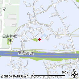 静岡県袋井市鷲巣886周辺の地図