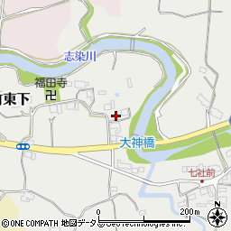 兵庫県神戸市北区山田町東下30周辺の地図