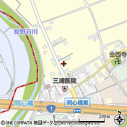 静岡県掛川市各和835周辺の地図