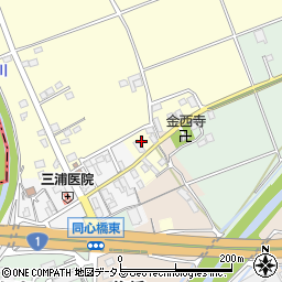 静岡県掛川市各和876周辺の地図