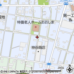 静岡県浜松市中央区大島町722周辺の地図