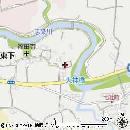 兵庫県神戸市北区山田町東下31周辺の地図