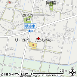 静岡県浜松市中央区積志町1311周辺の地図