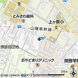 ガスト関西学院前店周辺の地図