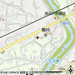 ウエルシア菊川潮海寺店周辺の地図