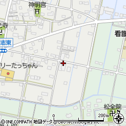 静岡県浜松市中央区積志町1253周辺の地図