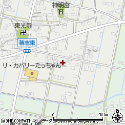 静岡県浜松市中央区積志町1289周辺の地図