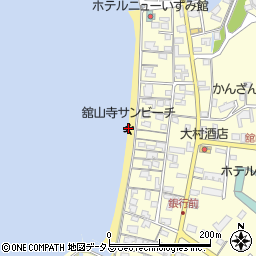 舘山寺サンビーチ周辺の地図