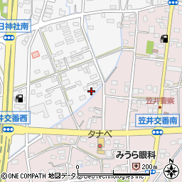 静岡県浜松市中央区笠井町1424周辺の地図