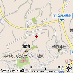 静岡県浜松市中央区和地町周辺の地図