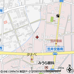 静岡県浜松市中央区恒武町385周辺の地図