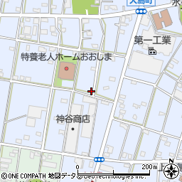 静岡県浜松市中央区大島町880周辺の地図