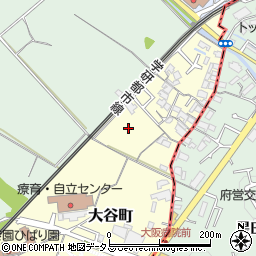 大阪府寝屋川市大谷町11周辺の地図