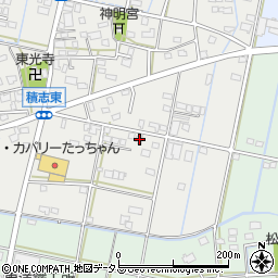静岡県浜松市中央区積志町1256周辺の地図