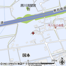 静岡県袋井市国本978周辺の地図