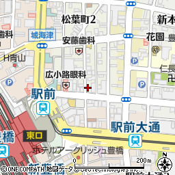 寿司幸周辺の地図