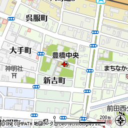 龍拈寺学園豊橋中央幼稚園周辺の地図