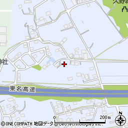 静岡県袋井市鷲巣871周辺の地図