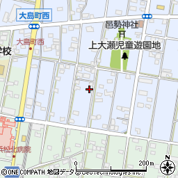 静岡県浜松市中央区大島町1307周辺の地図