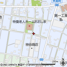 静岡県浜松市中央区大島町876周辺の地図