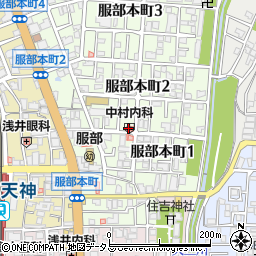 中村内科周辺の地図