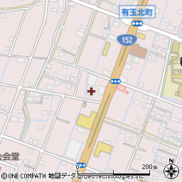 静岡県浜松市中央区有玉北町1154周辺の地図