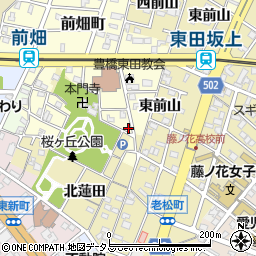 愛知県豊橋市前畑町180周辺の地図