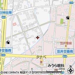 静岡県浜松市中央区笠井町1430周辺の地図
