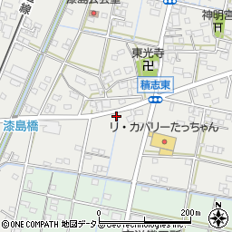 静岡県浜松市中央区積志町1350周辺の地図