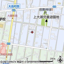 静岡県浜松市中央区大島町1308周辺の地図