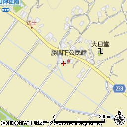 静岡県牧之原市勝間995周辺の地図