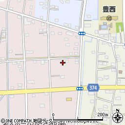 静岡県浜松市中央区恒武町736周辺の地図