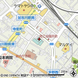 懐石料理 東京田村 加古川店周辺の地図