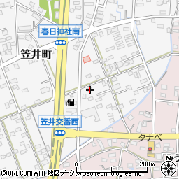 静岡県浜松市中央区笠井町1469周辺の地図
