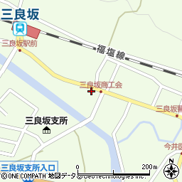 広島県三次市三良坂町三良坂887周辺の地図