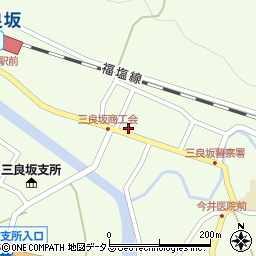 広島県三次市三良坂町三良坂822周辺の地図