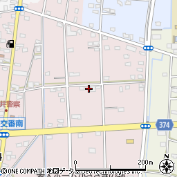 静岡県浜松市中央区恒武町742周辺の地図