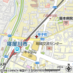 アパマンショップ　京阪寝屋川店周辺の地図