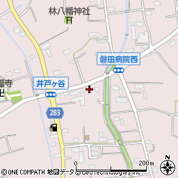 静岡県磐田市大久保402-2周辺の地図
