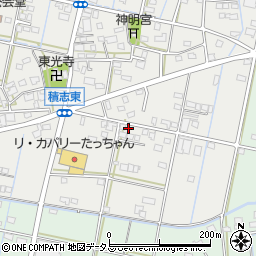 静岡県浜松市中央区積志町1291周辺の地図