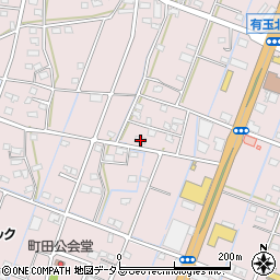 静岡県浜松市中央区有玉北町1077周辺の地図