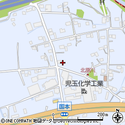 静岡県袋井市国本383周辺の地図