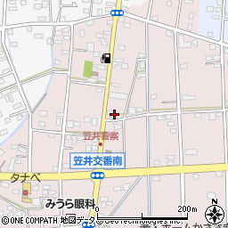 静岡県浜松市中央区恒武町486周辺の地図