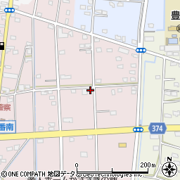 静岡県浜松市中央区恒武町740周辺の地図