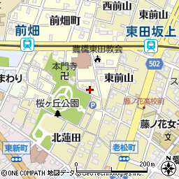 愛知県豊橋市前畑町177周辺の地図